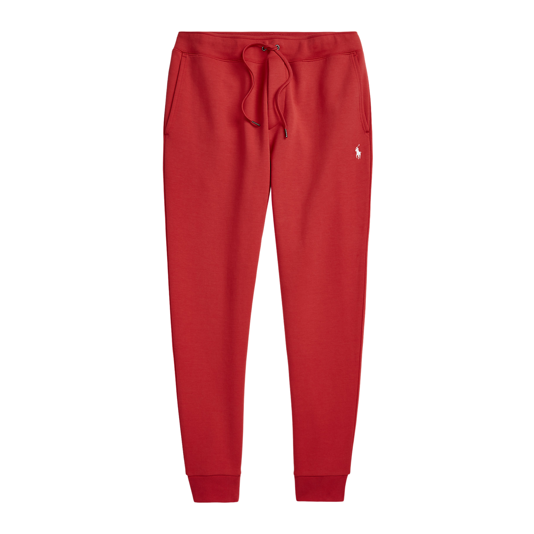 Polo Ralph Lauren Double-Knit Full-Zip Hoodie, Starboard Red