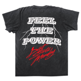 Diet Starts Monday Feel the Power Tee (Vintage Black) - Diet Starts Monday