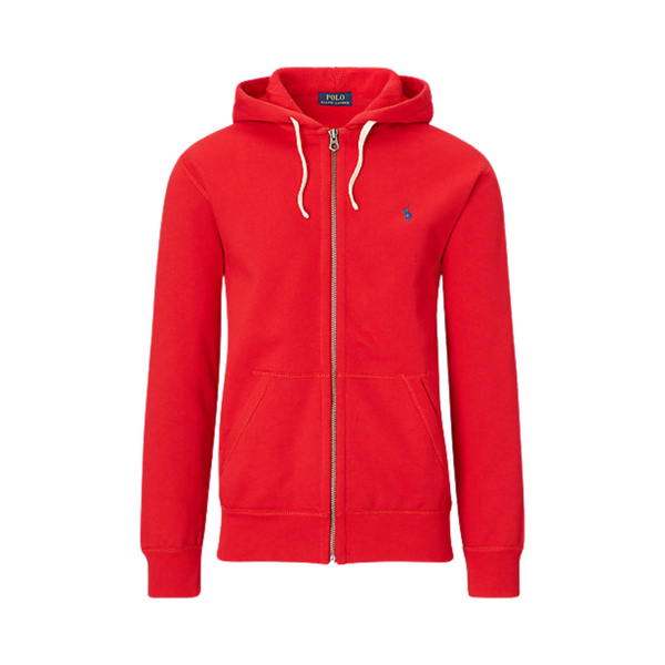 Ralph lauren red zip hoodie online