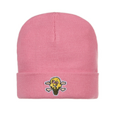 Ice Cream Bones Knit Cap (Sea Pink) - Ice Cream