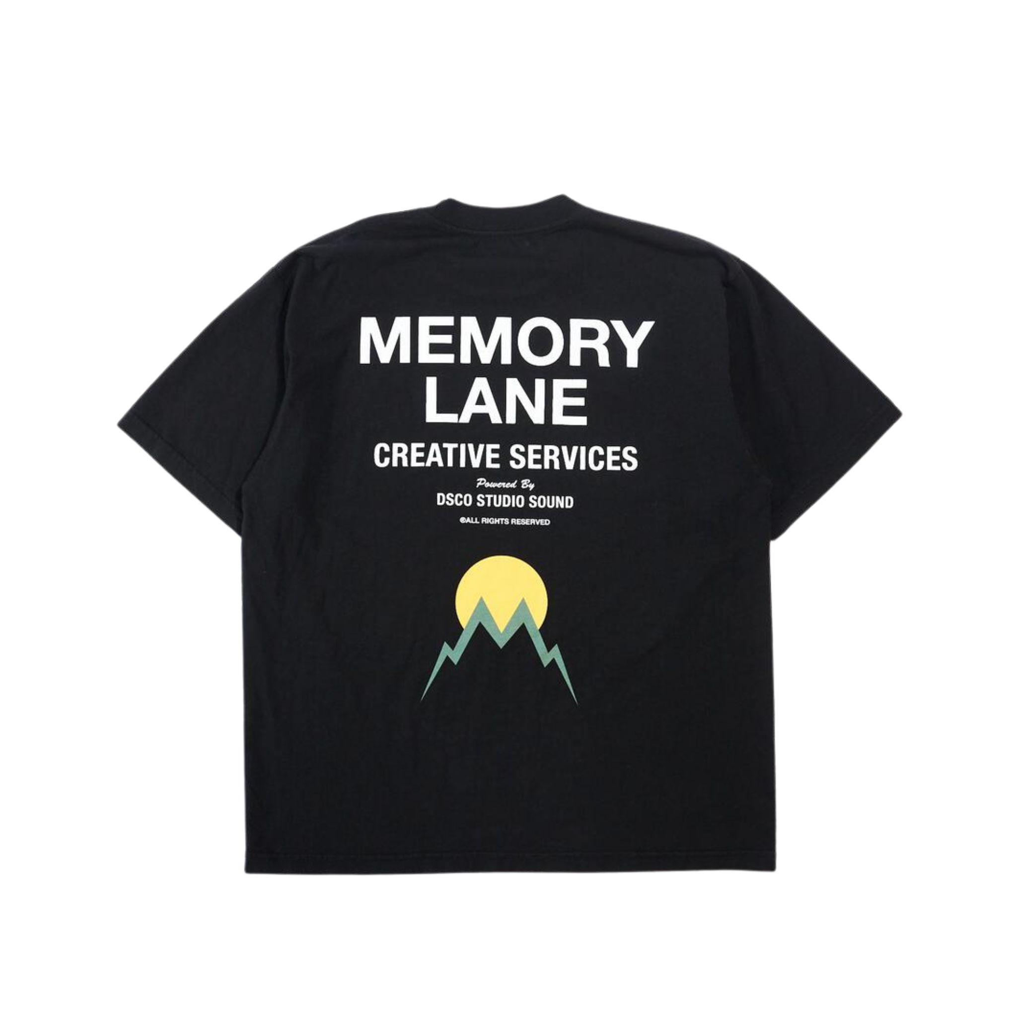 Memory Lane Service Tee (Black) - Memory Lane