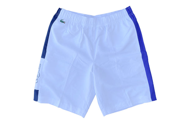 Defekt Labe Sædvanlig Lacoste SPORT Light Colorblock Shorts (White/Blue) | SNEAKER TOWN
