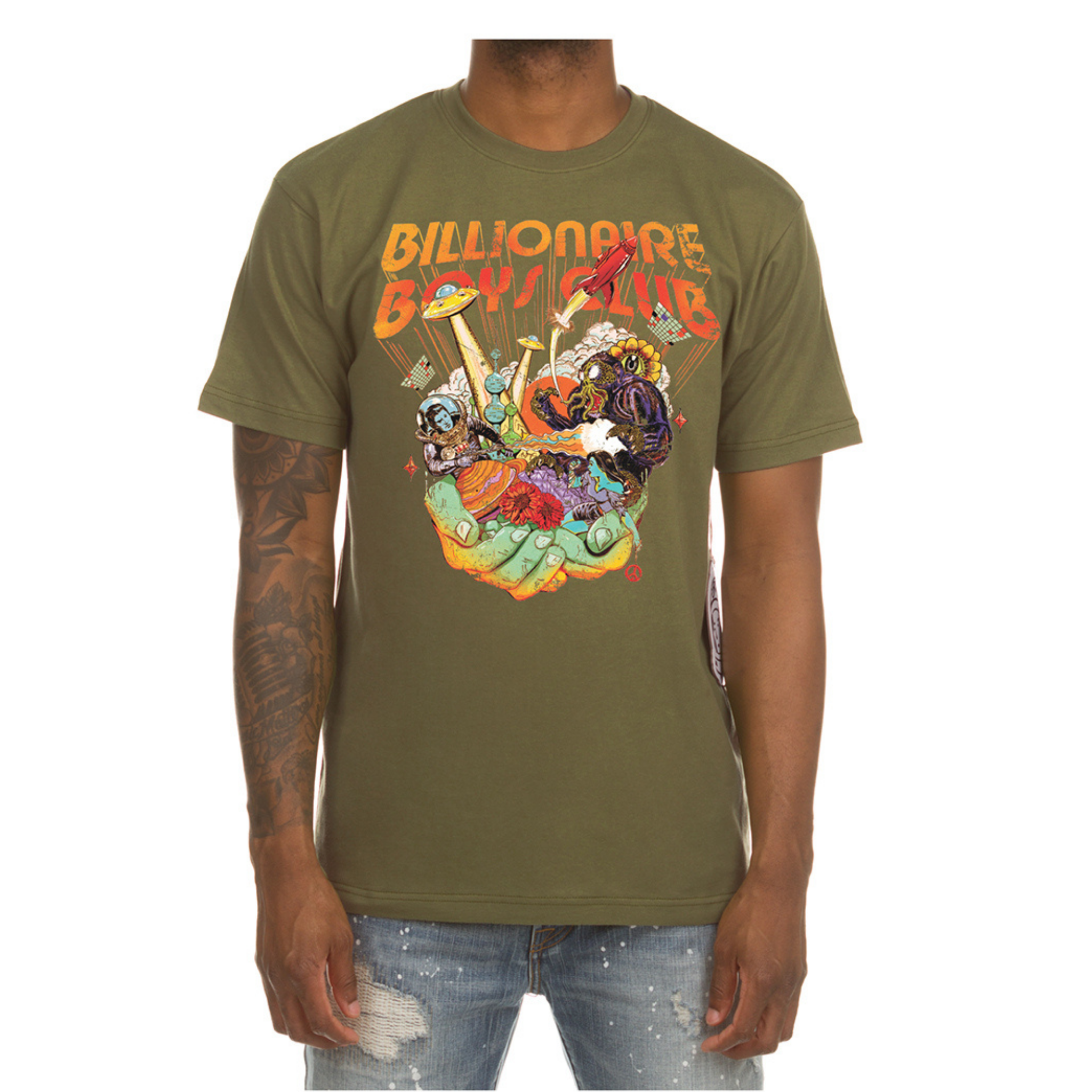 Billionaire Boys Club Epic Tee (Olive Drab) - Billionaire Boys Club