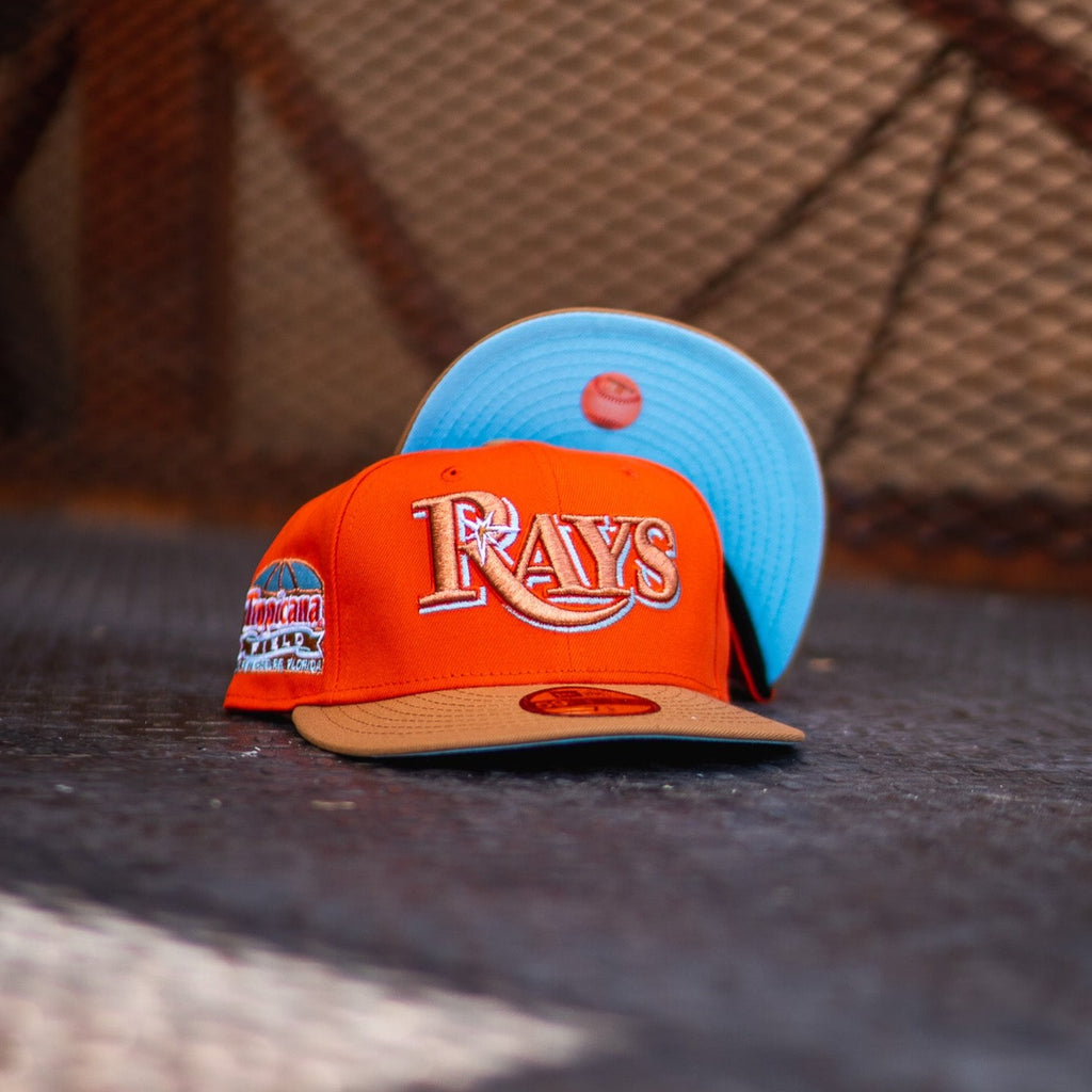 New Era Tampa Bay Rays Tropicana Field Cement UV (White/Sunflower) 7