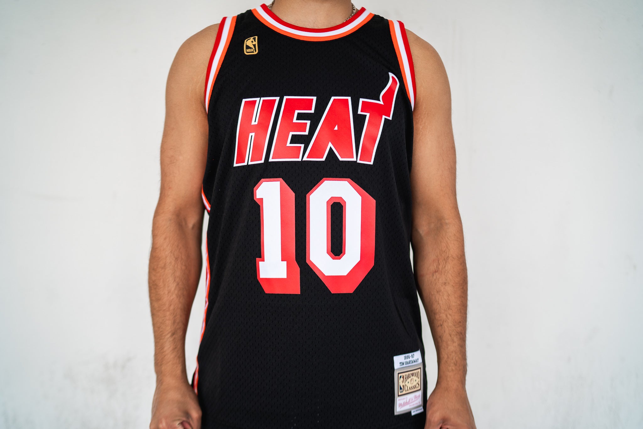 Mitchell & Ness Authentic Tim Hardaway Miami Heat 1996-97 Jersey
