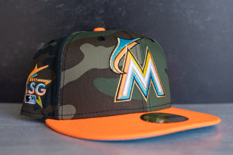 New Era Miami Marlins 2017 ASG Teal UV (Camo/Orange)