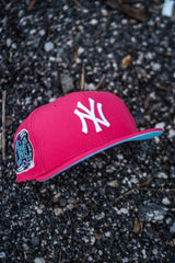 New Era New York Yankees 2000 Subway Series Sky Blue UV (Hot Pink) - New Era