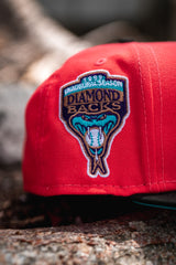 New Era Arizona Diamondbacks 1999 Inaugural Season Teal UV (Infrared/Black) - New Era