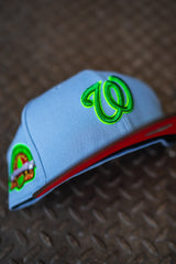 New Era Washington Nationals Stadium Patch Red UV (Baby Blue/Brown) - New Era