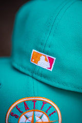 New Era Seattle Mariners 30th Anniversary Orange UV (Teal) - New Era