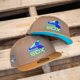 New Era Chicago White Sox 50th Anniversary Aqua UV (Tan/Khaki) - New Era