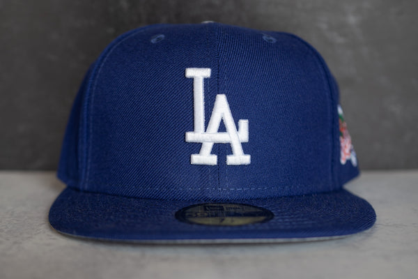 Los Angeles Dodgers New Era 1988 World Series Side Patch 59FIFTY Fitted Hat - Red 7 3/4