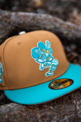 New Era Detroit Tigers 50th Anniversary Citrus UV (Wheat/Teal) - New Era