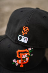 New Era San Fransisco Giants Floral 2010 World Series Pink UV (Black) - New Era