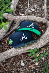 New Era Atlanta Braves Cyber 1996 World Series Green UV (Navy) - New Era