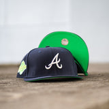 New Era Atlanta Braves Cyber 1996 World Series Green UV (Navy) - New Era