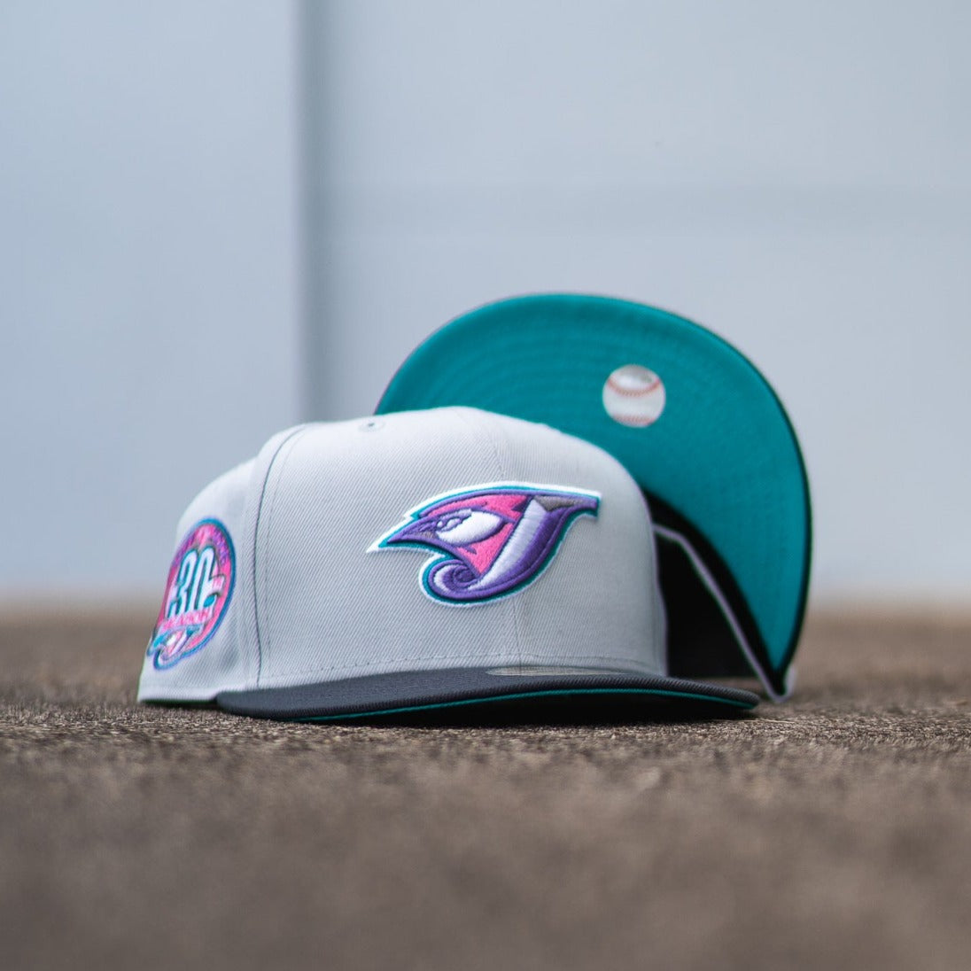 New Era Toronto Blue Jays 30th Anniversary Teal UV (Grey/Charcoal)