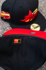 New Era Tampa Bay Devil Rays 1998 Inaugural Season Fire Red UV (HELL) - New Era