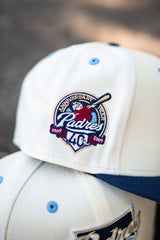 New Era San Diego Padres 40th Anniversary Sky UV (Off White/Navy) - New Era