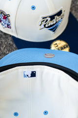 New Era San Diego Padres 40th Anniversary Sky UV (Off White/Navy) - New Era