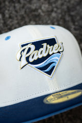 New Era San Diego Padres 40th Anniversary Sky UV (Off White/Navy) - New Era