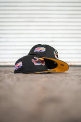 New Era Tampa Bay Rays 1998 Inaugural Season Yellow UV (Black/Multi) - New Era