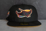 New Era Tampa Bay Rays 1998 Inaugural Season Yellow UV (Black/Multi) - New Era