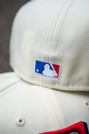 New Era x Politics Texas Rangers 59FIFTY Fitted Hat - Botanical Green/Air Force Blue, Size 7 5/8 by Sneaker Politics