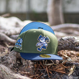 New Era Asheville Tourists 2013 ASG Sky UV (Olive/Navy) - New Era