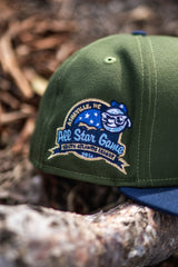 New Era Asheville Tourists 2013 ASG Sky UV (Olive/Navy) - New Era