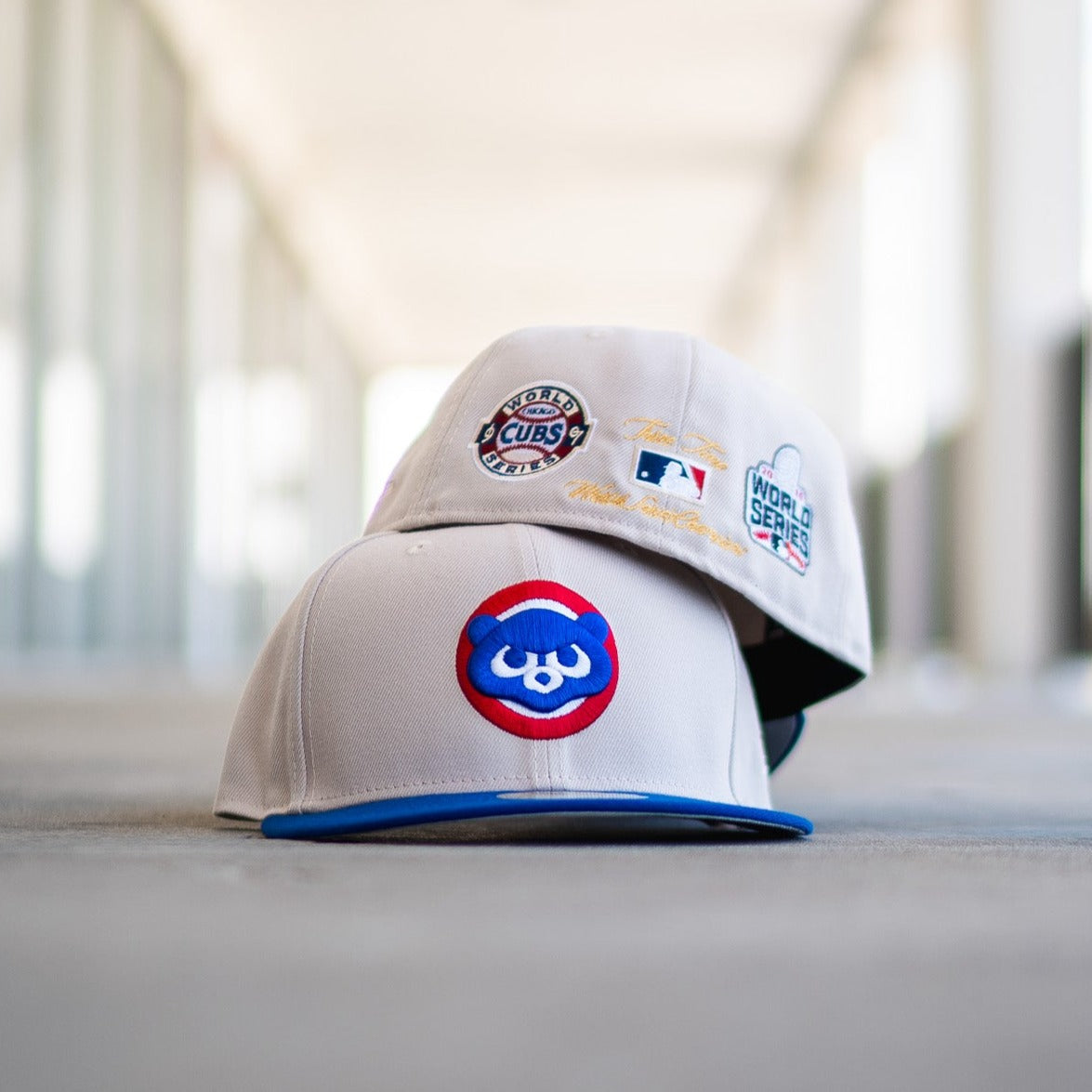 Cubs world buying series beanie