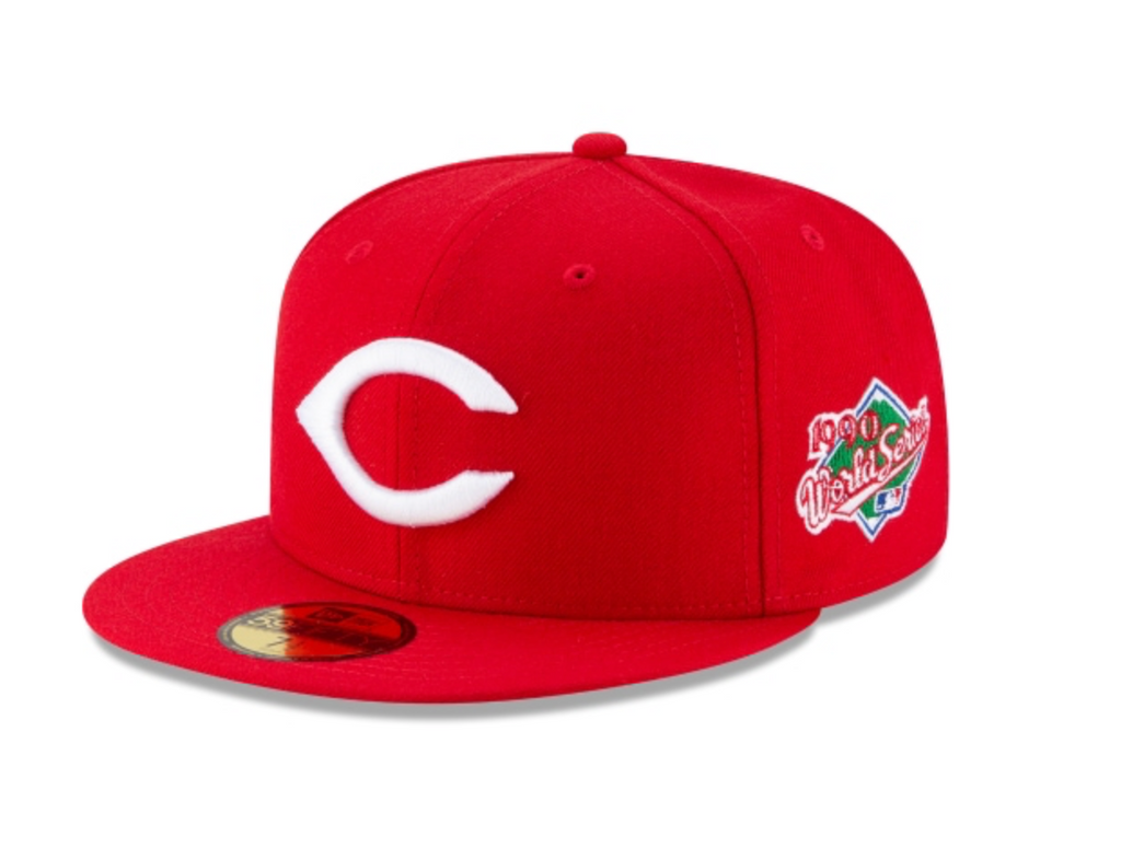 NEW ERA CINCINNATI REDS WORLD SERIES SIDE PATCH 59FIFTY FITTED