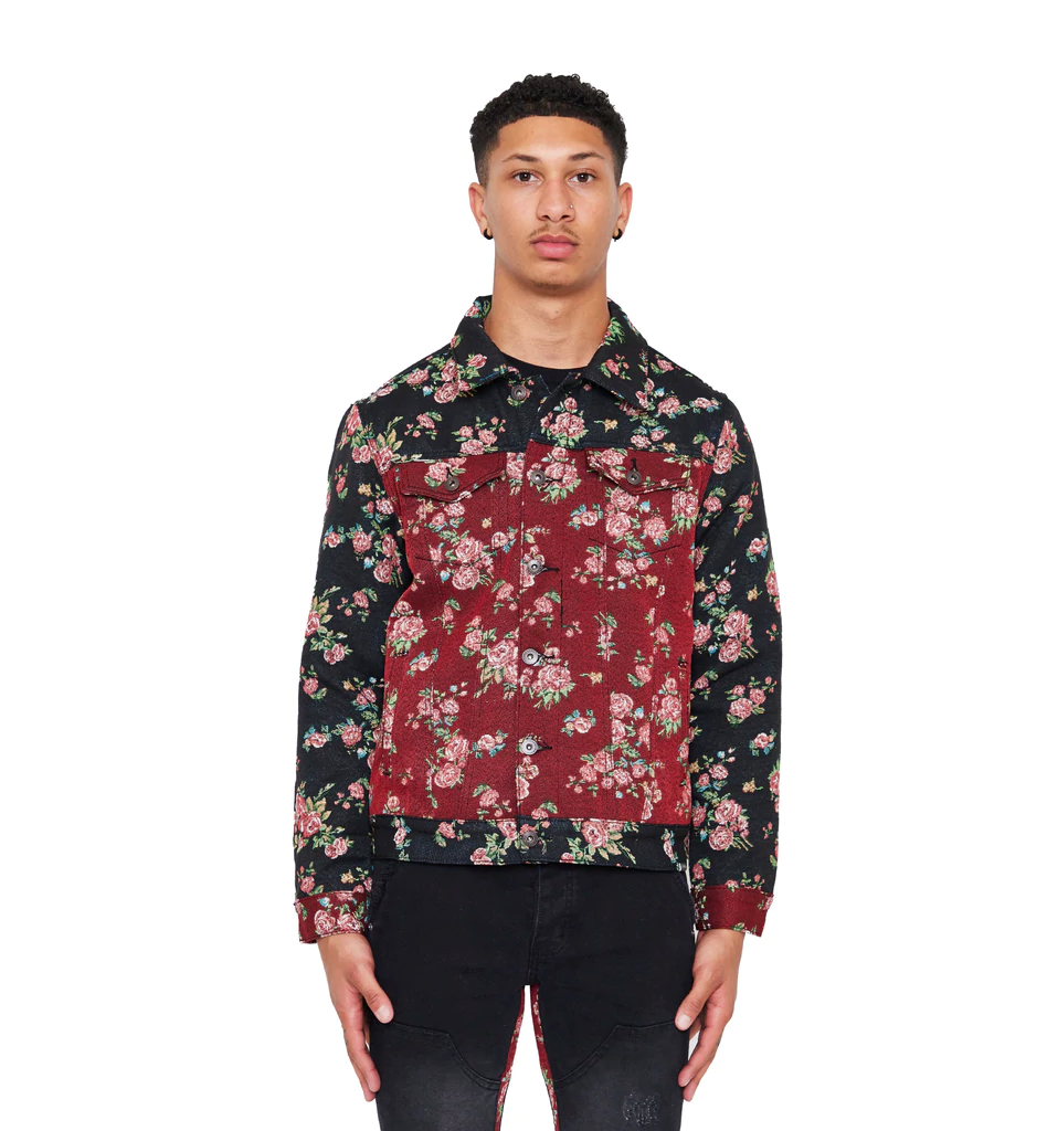 VALABASAS PICASSO "JACKET" (BLACK/MULTI) - VALABASAS