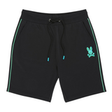 Psycho Bunny Bennett Sweat Shorts (Black) - Psycho Bunny