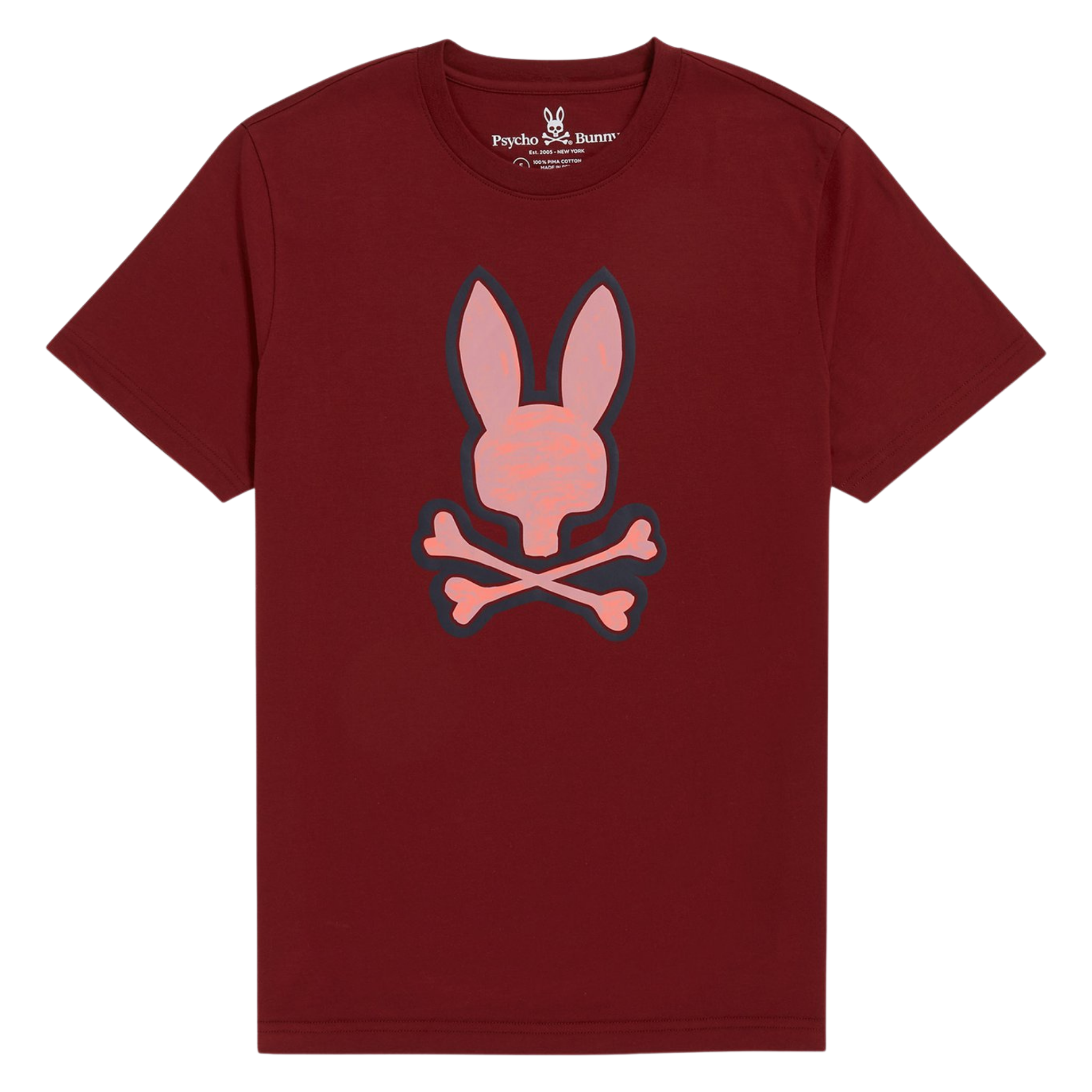 KIDS Psycho Bunny Bennett Tee (Mulled Wine) - Psycho Bunny