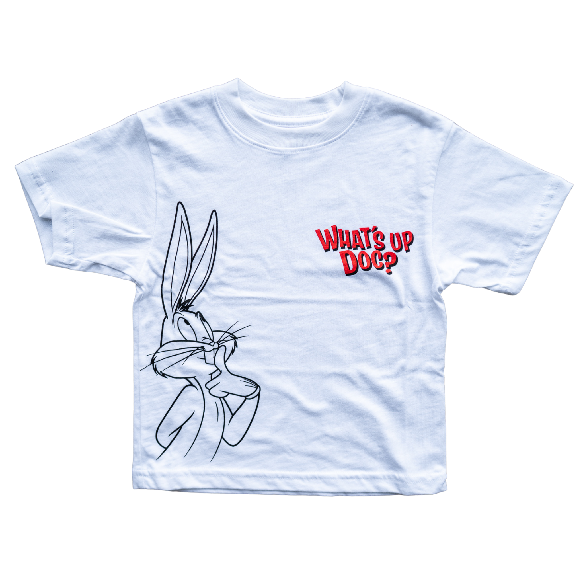 Haus Of JR KID'S WHATS UP DOC TEE (White) - Haus of JR