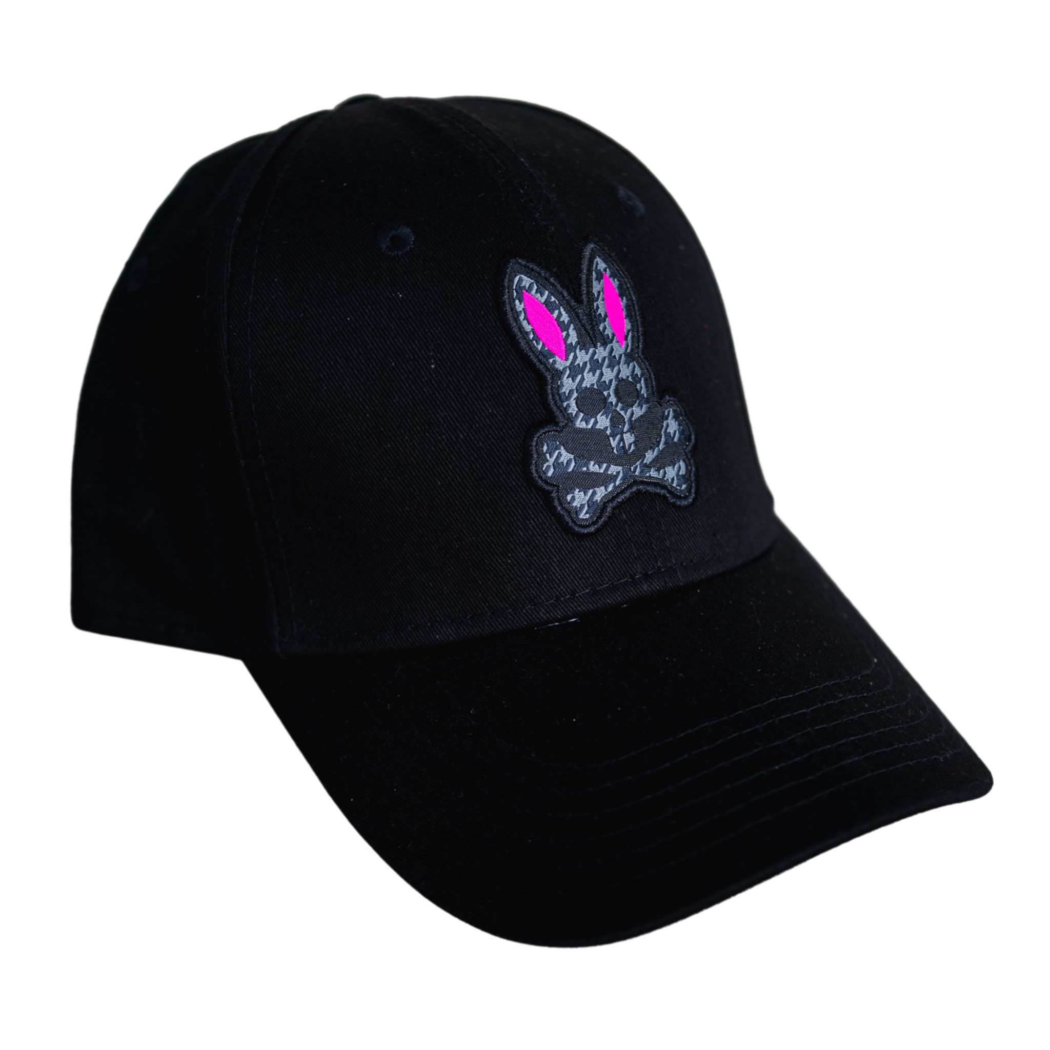 Psycho Bunny Drake Baseball Cap (Black) - Psycho Bunny