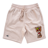 Sniper Gang Heartless Shorts (Cream) - Sniper Gang Apparel