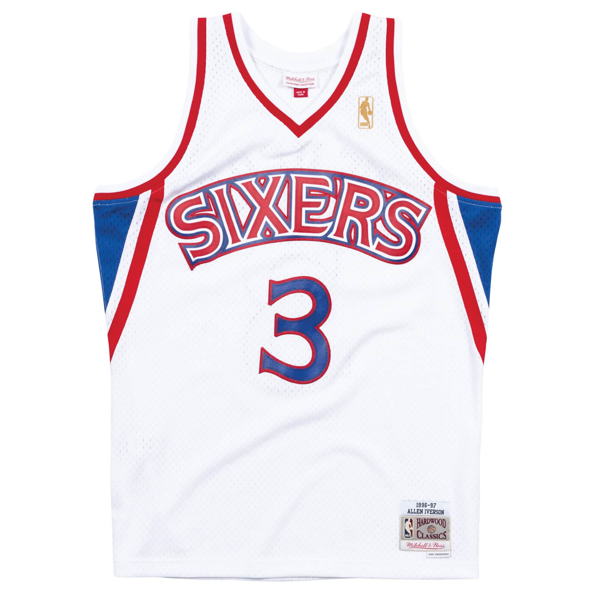 Mitchell & Ness Swingman Jersey Philadelphia 76ers Home 1996-97 Allen Iverson - Mitchell & Ness