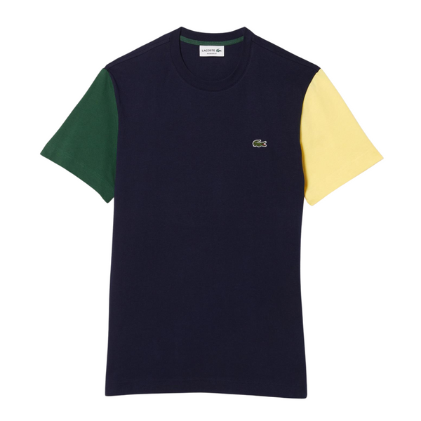 T shirt shops lacoste bleu marine