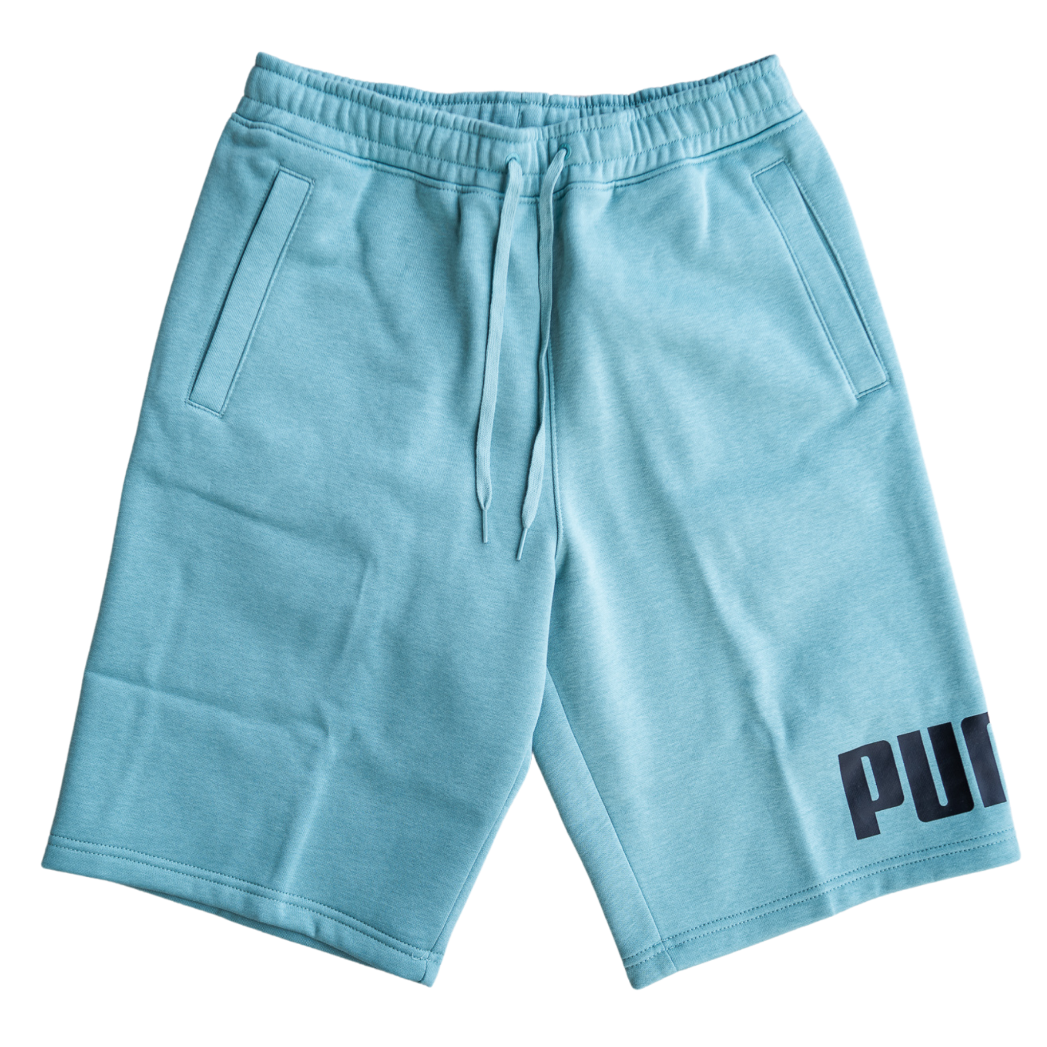 Puma Fleece Big 10' Shorts (Seafoam) - Puma