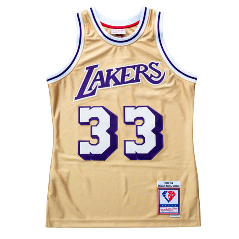 Mitchell & Ness Men's Kareem Abdul-Jabbar Los Angeles Lakers