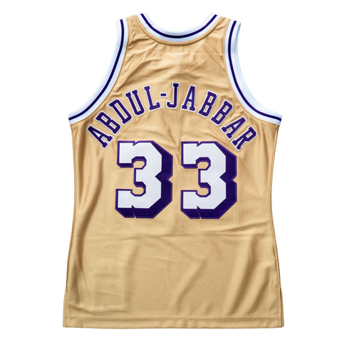 Kareem Abdul Jabbar Signed Los Angeles Lakers Jersey (Bucks