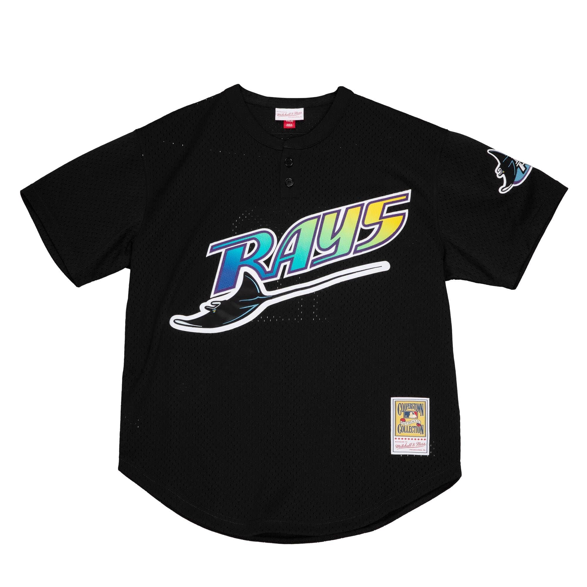Mitchell & Ness Authentic Mesh BP Jersey Tampa Bay Rays 1998 Wade Boggs