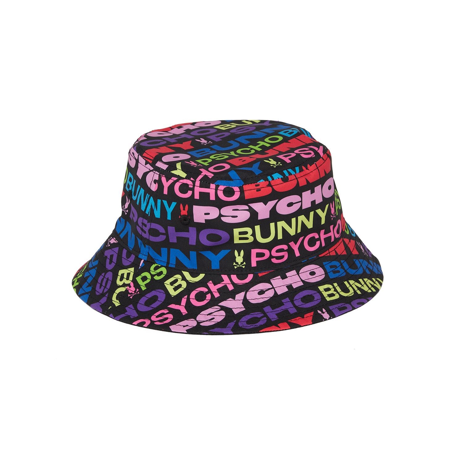 Kids Psycho Bunny Tyrian Reversible Bucket Hat - Psycho Bunny