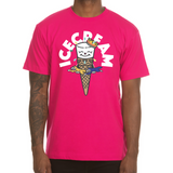 ICECREAM Visitation SS Tee (Pink Peacock) - Ice Cream