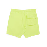 Mens Psycho Bunny Strype Hydrochromatic Swim Trunk (Lime Granita) - Psycho Bunny