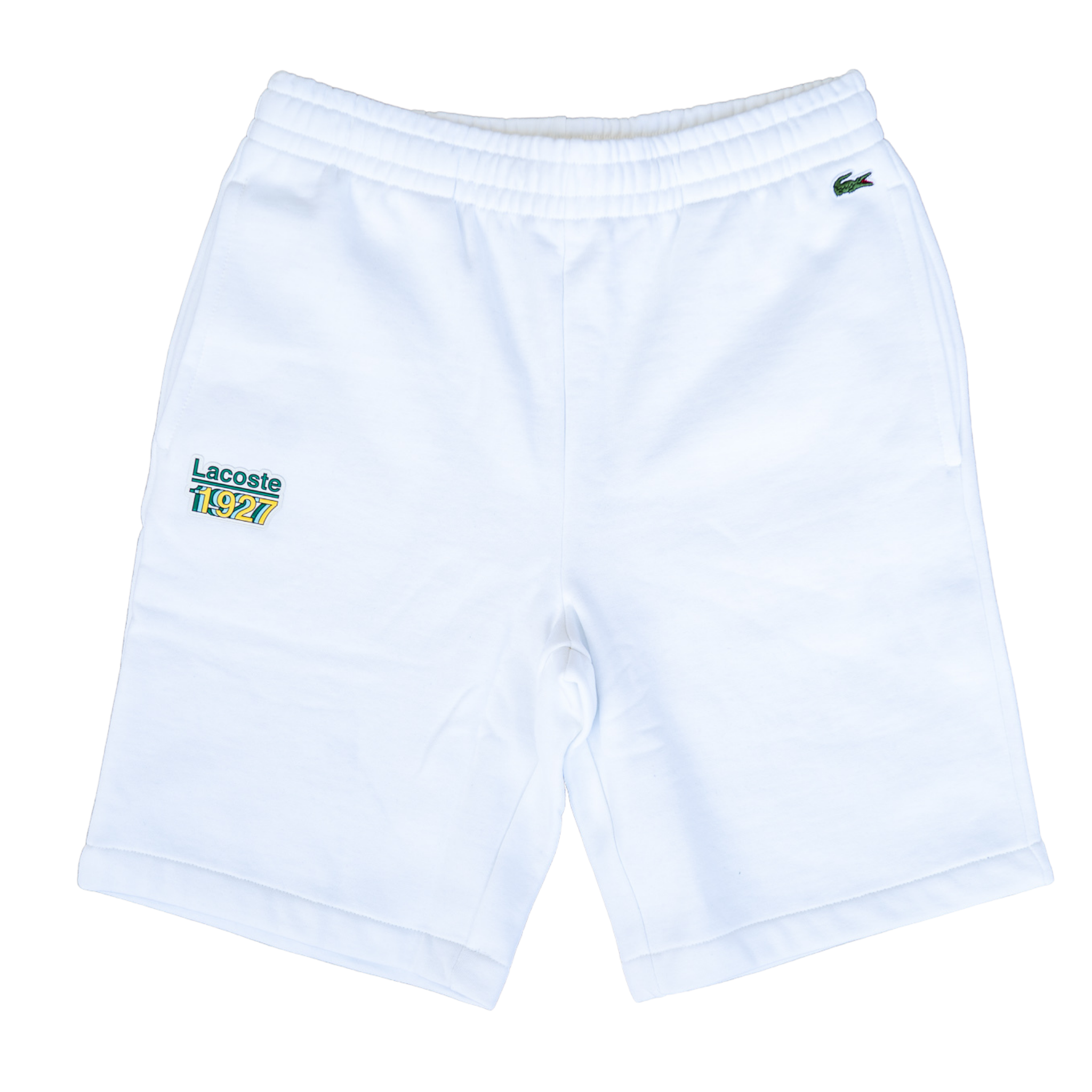 Lacoste 1927 Cotton Shorts (White) - Lacoste