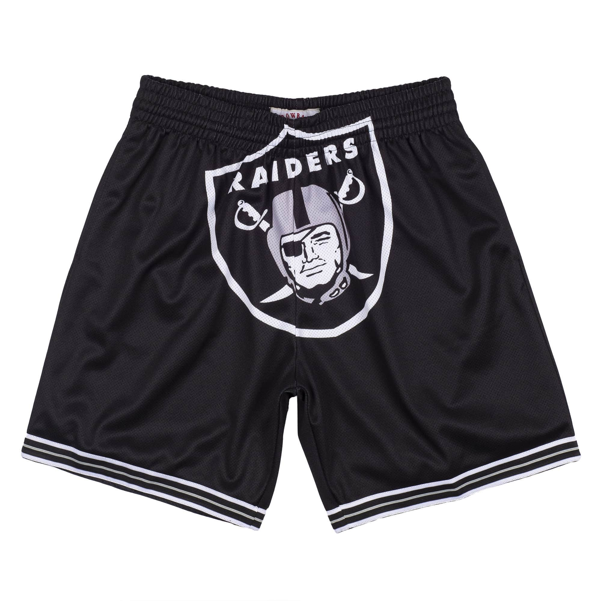 Mitchell & Ness Oakland Raiders Big Face Shorts - Mitchell & Ness