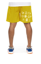 Billionaire Boys Club Digital Therapy Shorts (Radiant Yellow) - Billionaire Boys Club